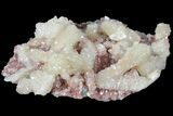 Stilbite and Apophyllite Crystal Cluster - India #97845-1